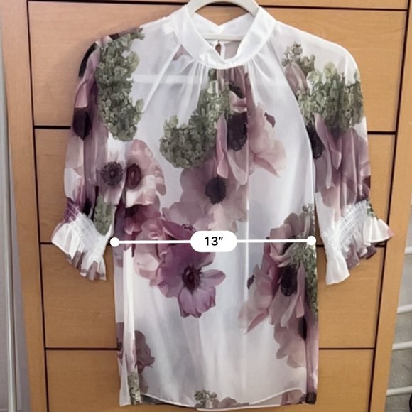 Ted Baker Short Sleeve Top - Picture 9 of 9